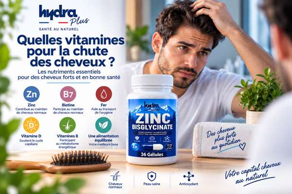 Quelles vitamines pour la chute des cheveux ?