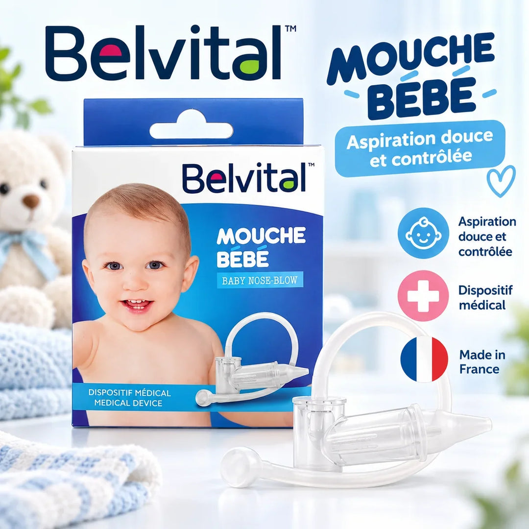Belvital Mouche Bébé – moucher bébé et lavage de nez