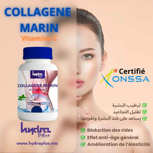 Collagene Marin 900mg + Vitamine C Hydra plus