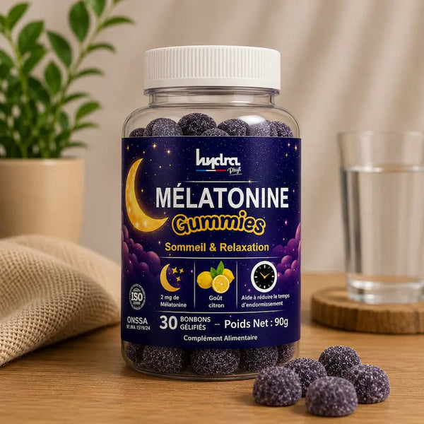 Mélatonine Gummies 2 mg Hydra Phyt – 30 gummies