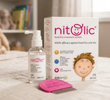 Nitolic anti-poux enfant flacon spray 50ml avec peigne Maroc
