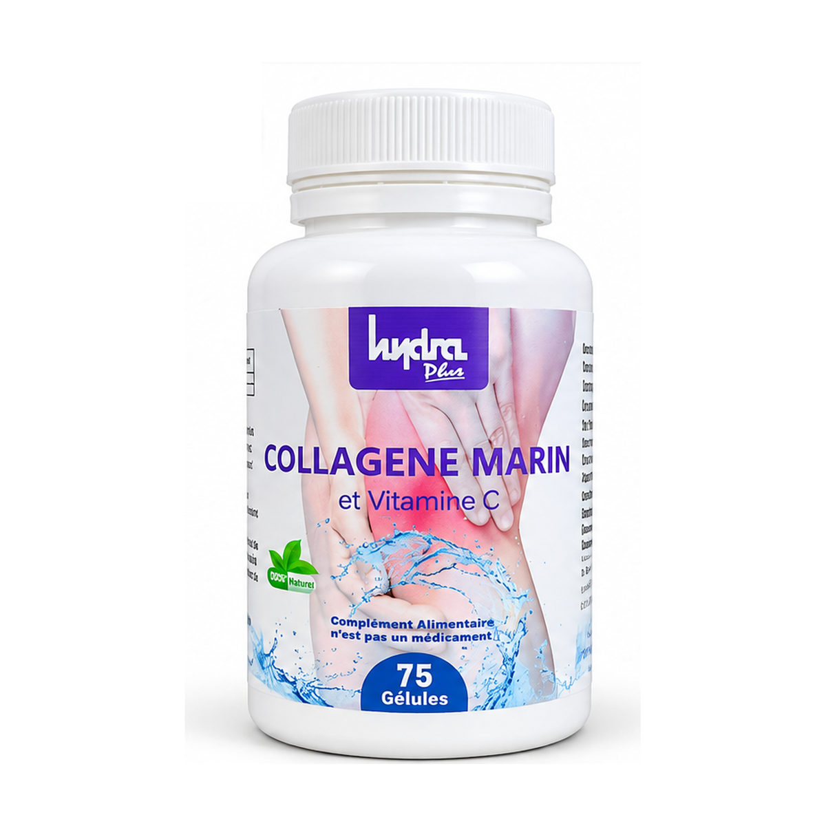 Collagène Marin et Vitamine C Hydra Plus 75 gélules