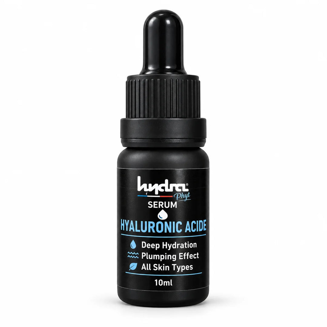 Sérum Acide Hyaluronique Hydra Phyt 10 ml – flacon compte-gouttes sur fond blanc