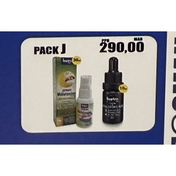 Pack Mélatonine Spray et gouttes Hydra Plus