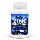 Zinc Bisglycinate 15 mg Hydra Phyt 36 gélules Maroc