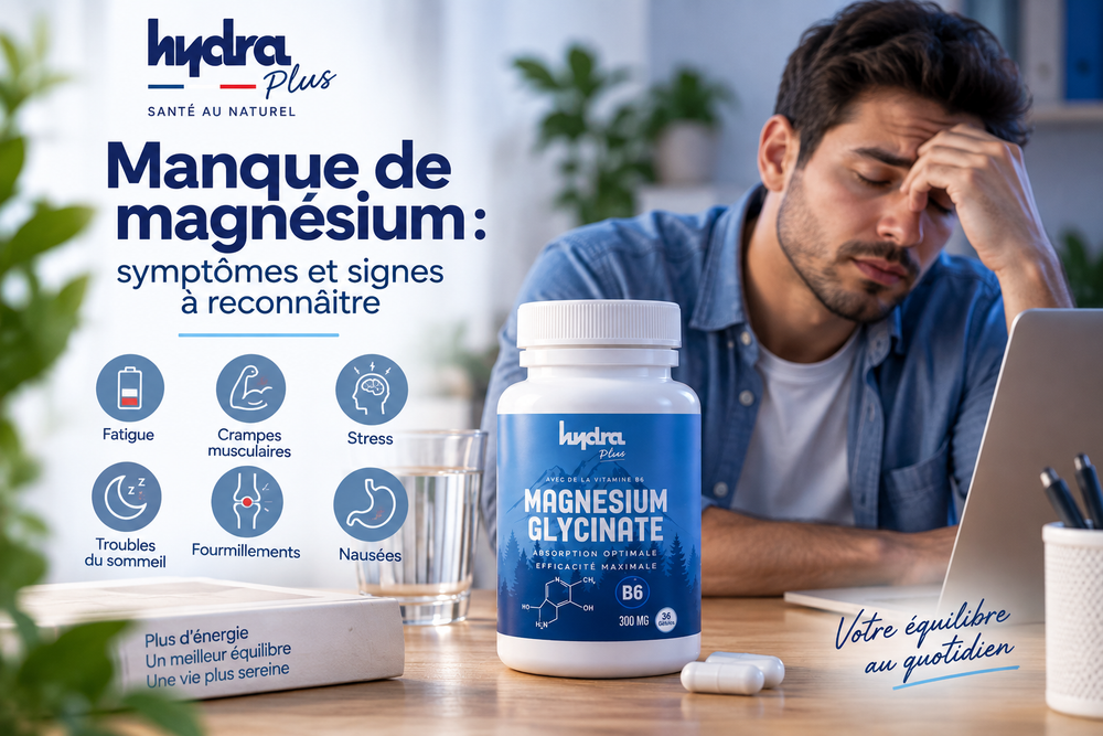 Manque de magnésium : symptômes et signes à reconnaître