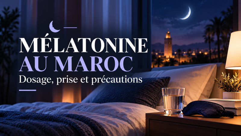 Mélatonine au Maroc : dosage, prise et précautions – Hydra Plus