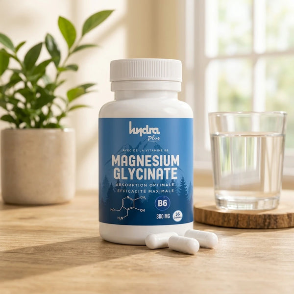 Magnésium Glycinate 300mg Hydra Plus