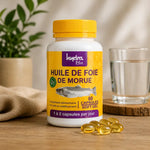 Découvrez les Capsules Softgel Huile de Foie de Morue Hydra Plus au Maroc. Complément populaire pour bien-être, vitalité et équilibre quotidien.