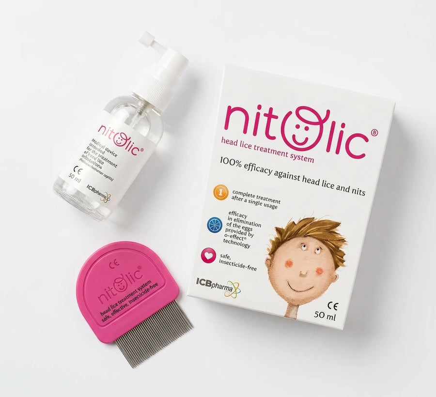 Spray anti-poux Nitolic 50ml sans insecticide pour enfant