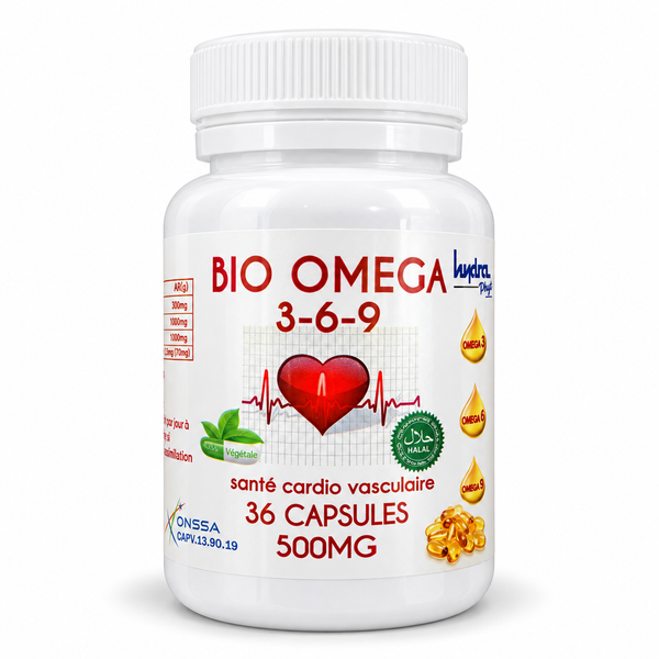 Bio Omega 3-6-9 500 mg Hydra Plus 36 capsules