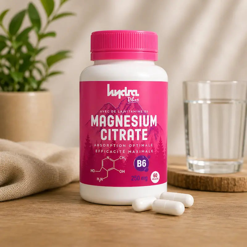 Allégation santé Magnésium Citrate fatigue métabolisme énergie fonction musculaire B6
