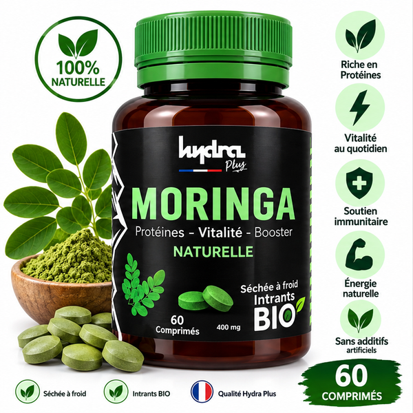 Moringa Hydra Plus 400 mg 60 comprimés