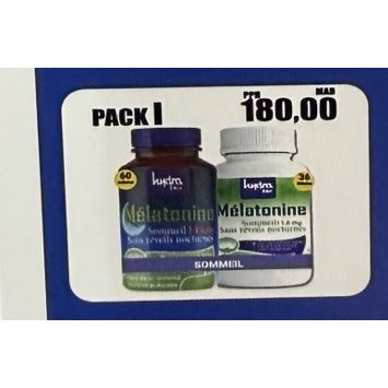 Pack Duo Mélatonine Sommeil Hydra Plus
