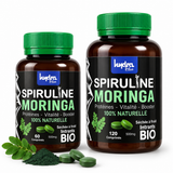 Spiruline Moringa Hydra Plus 500 mg - formats 60 et 120 comprimés