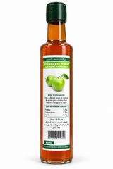 Vinaigre de pomme aux herbes aromatiques 250 ml - dos et mode d’utilisation